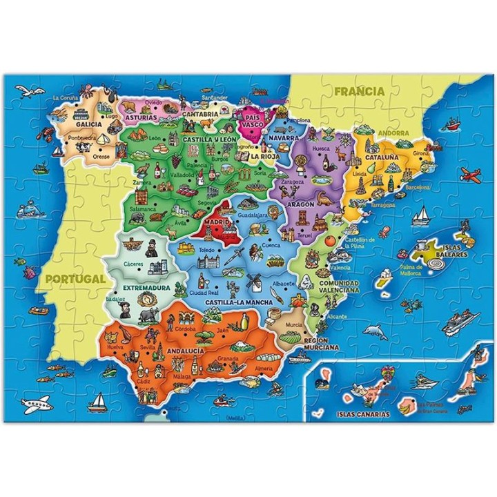Educativos Provincias De España.137 Piezas