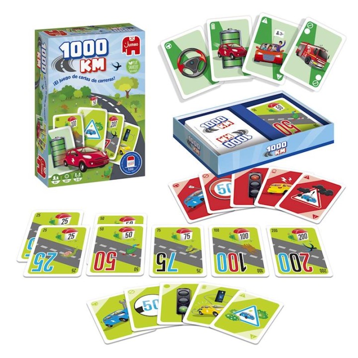 Juego De Cartas 1000 Kilometros