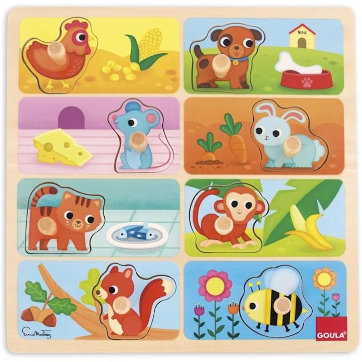 Puzzle Encaje Mi Comida Favorita