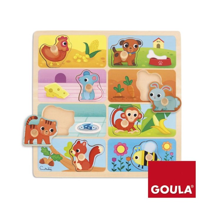Puzzle Encaje Mi Comida Favorita