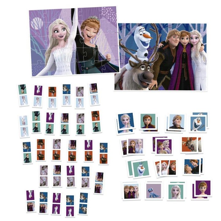 Superpack 4 En 1 Frozen 2 Puzzles