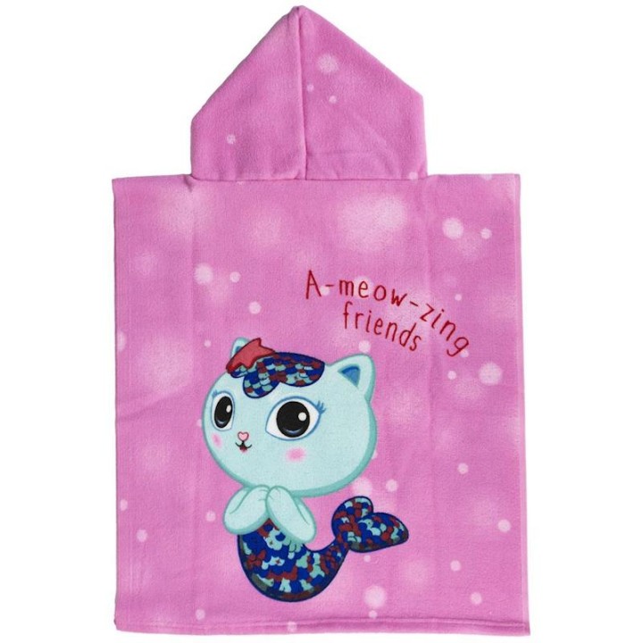 Poncho Microfibra Gabby´S Dollhouse