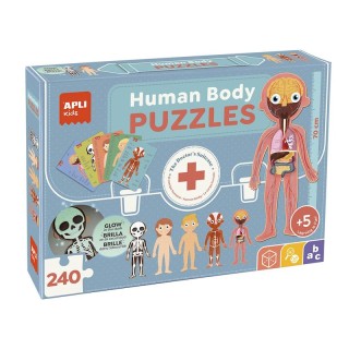 Puzzle Apli Cuerpo Humano 240 Piezas