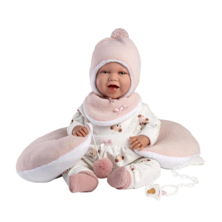 Muñeca Mimi Sonrisas Con Vestido Ositos