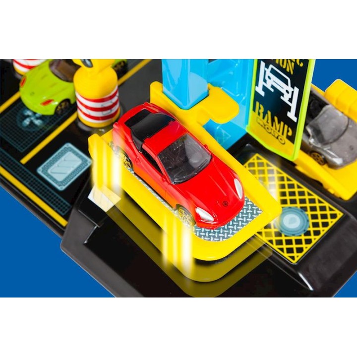 Parking 3 Plantas Con 5 Coches Incluidos