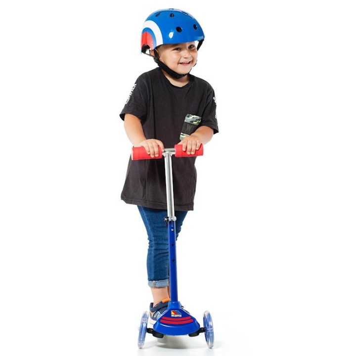 Patinete Maxi Scooter Con Luces Azu