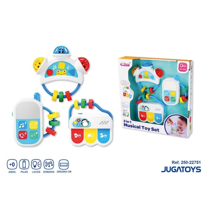 Set Infantil Organo, Telefono Movil 