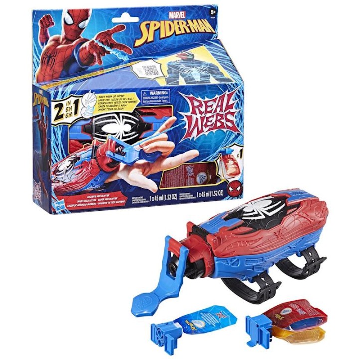Lanzador Spiderman Real Webs Ultimate
