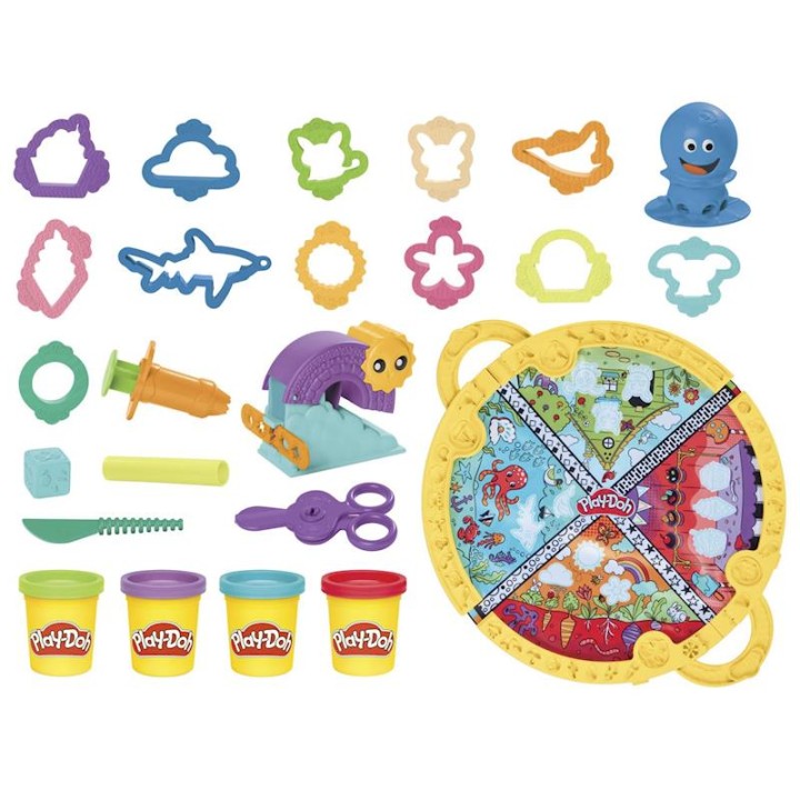 Set De Juego Portátil Play-Doh. Incluye 19