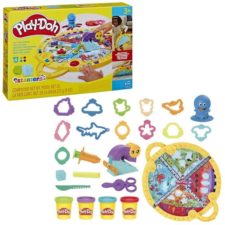 Set De Juego Portátil Play-Doh. Incluye 19