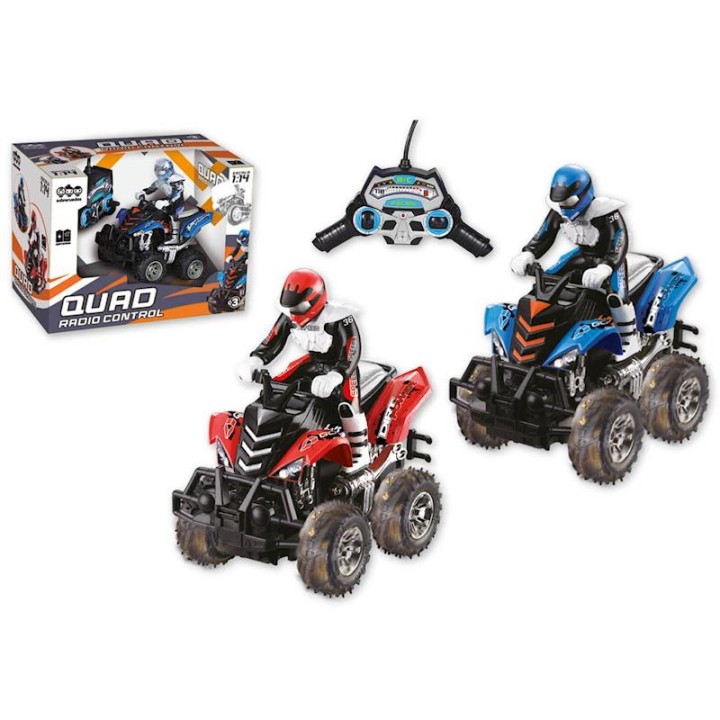 Quad Radio Control Escala 1:14 Con Bateria