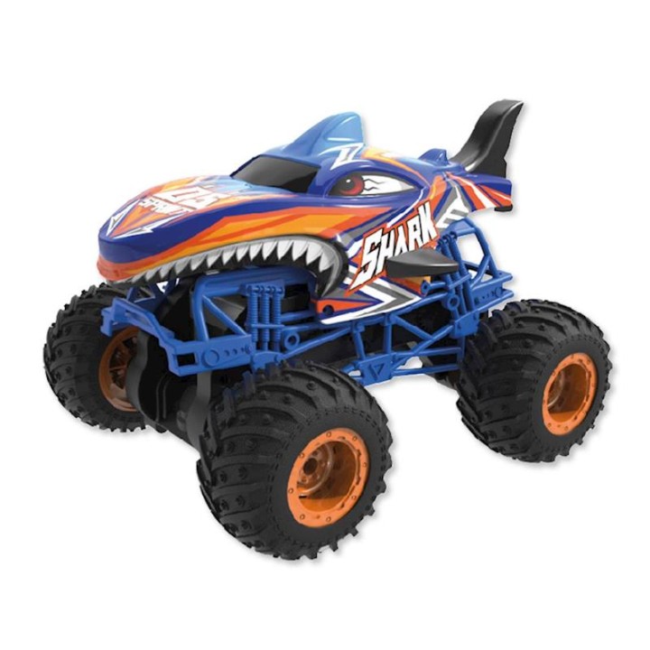 Coche Radio Control Tiburón Flas, Escala 1:16,