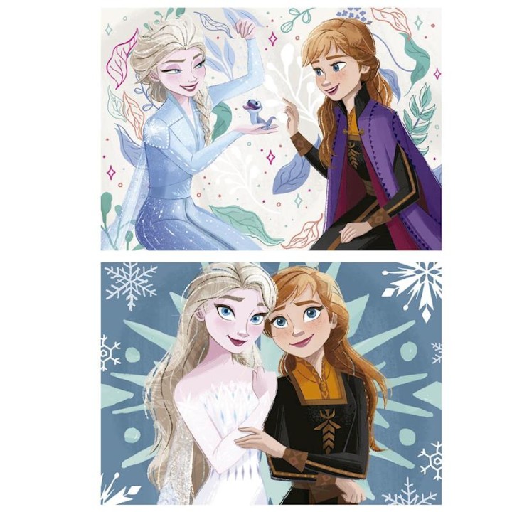 Puzzle 2X20 Piezas Frozen