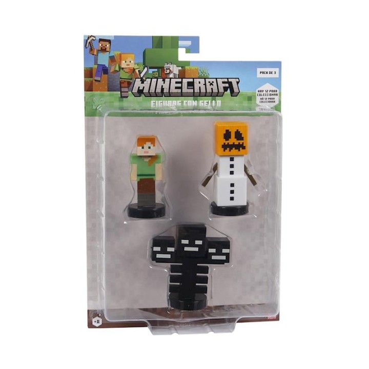 Figura Minecraft Pack De 3 Figuras  Modelos
