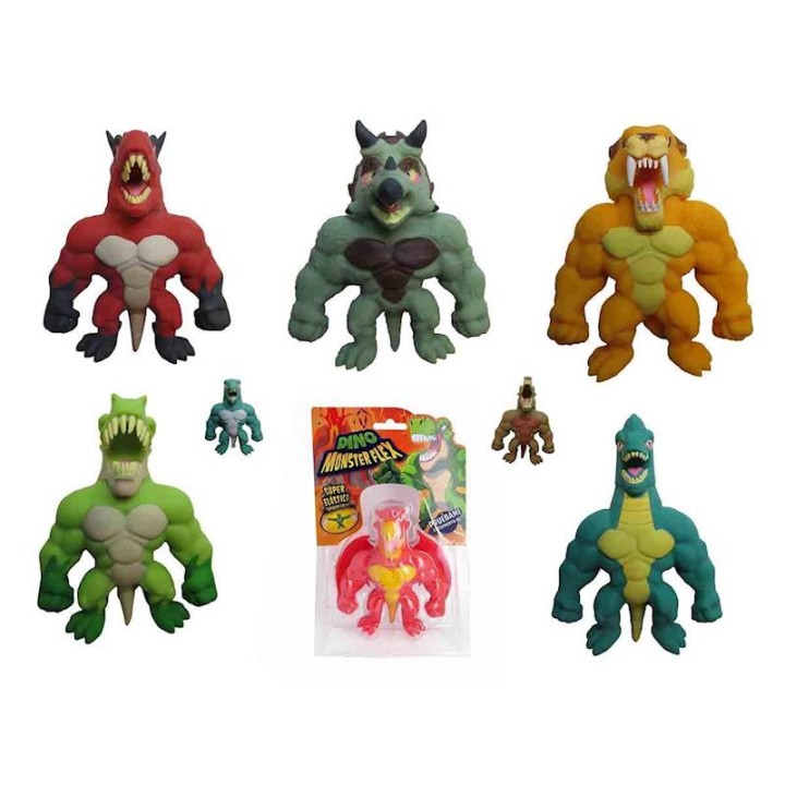 Figura Estirable Monsterflex Dino 14 Cm