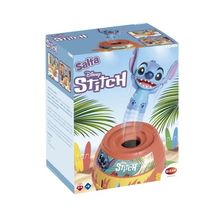 Juego Salta Stitch Acción Hawaiano