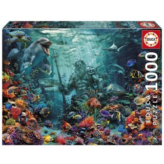 Puzzle 1000 Piezas Arrecife De Coral Poseidón