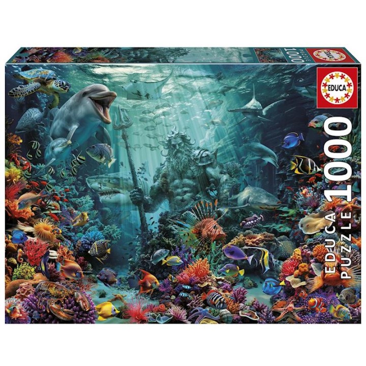 Puzzle 1000 Piezas Arrecife De Coral Poseidón