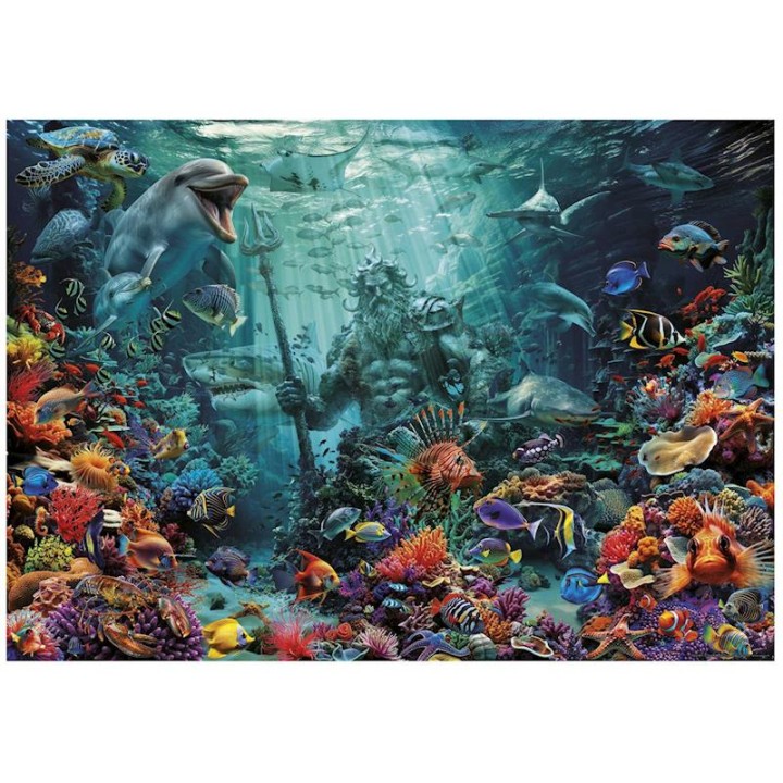 Puzzle 1000 Piezas Arrecife De Coral Poseidón