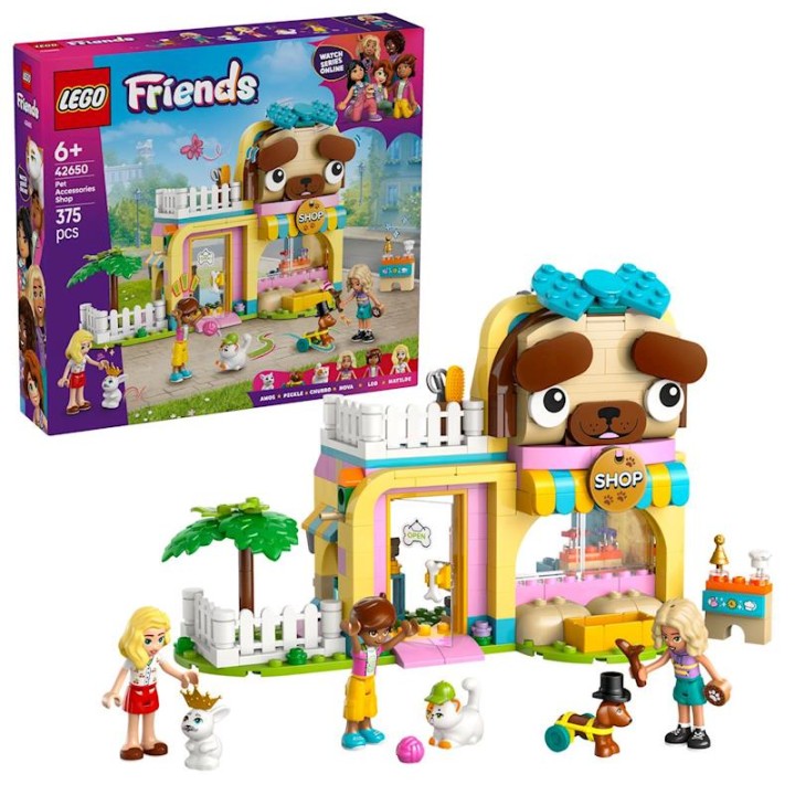 Lego Friends Tienda De Accesorios Para Mascotas