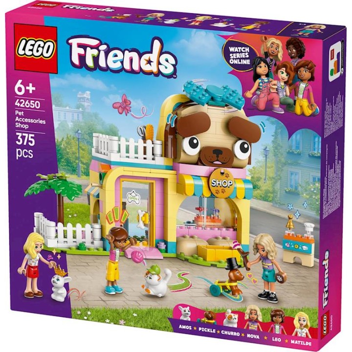 Lego Friends Tienda De Accesorios Para Mascotas
