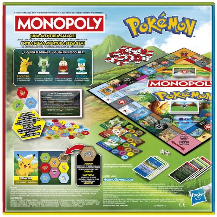 Juego De Mesa Monopoly Pokemon