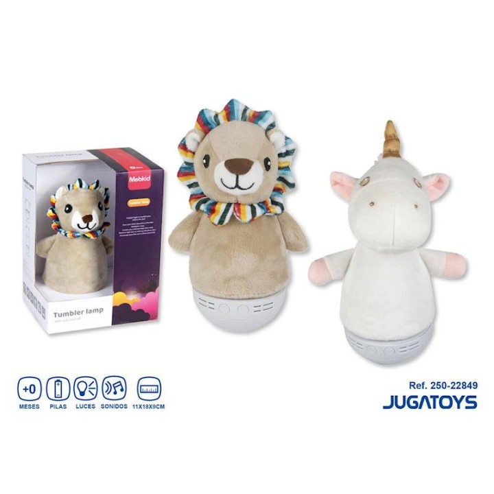 Lámpara Quitamiedos Unicornio O León,