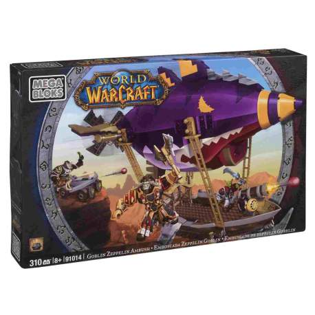 Mega Bloks World Of Warcraft Emboscada Zeppelin Globin