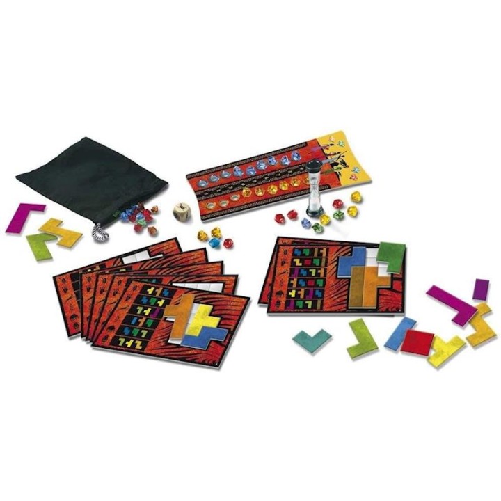 Juego Ubongo Junior Trilingüe. Coloca Los