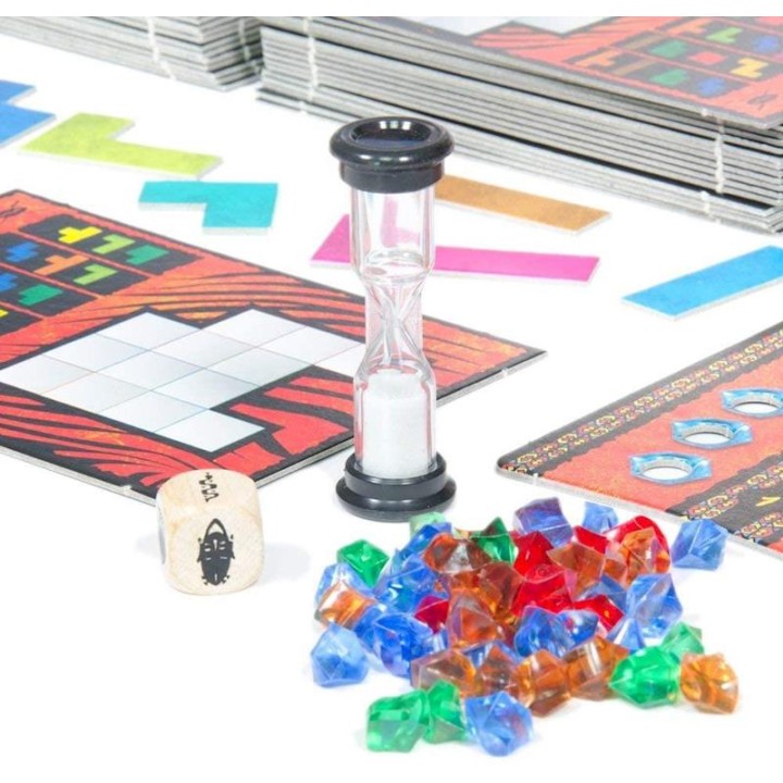 Juego Ubongo Junior Trilingüe. Coloca Los