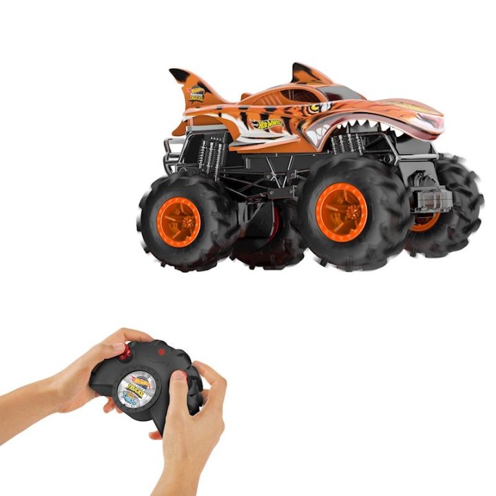 Hot Wheels Monster Trucks Tiger Shark Rc