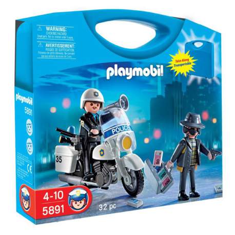 Playmobil Maletín Policía Y Ladrón Ref. 5891