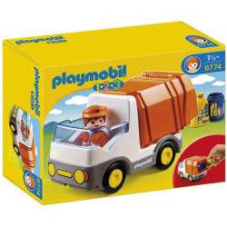 Playmobil 1.2.3 Camión de Basura Ref. 6774