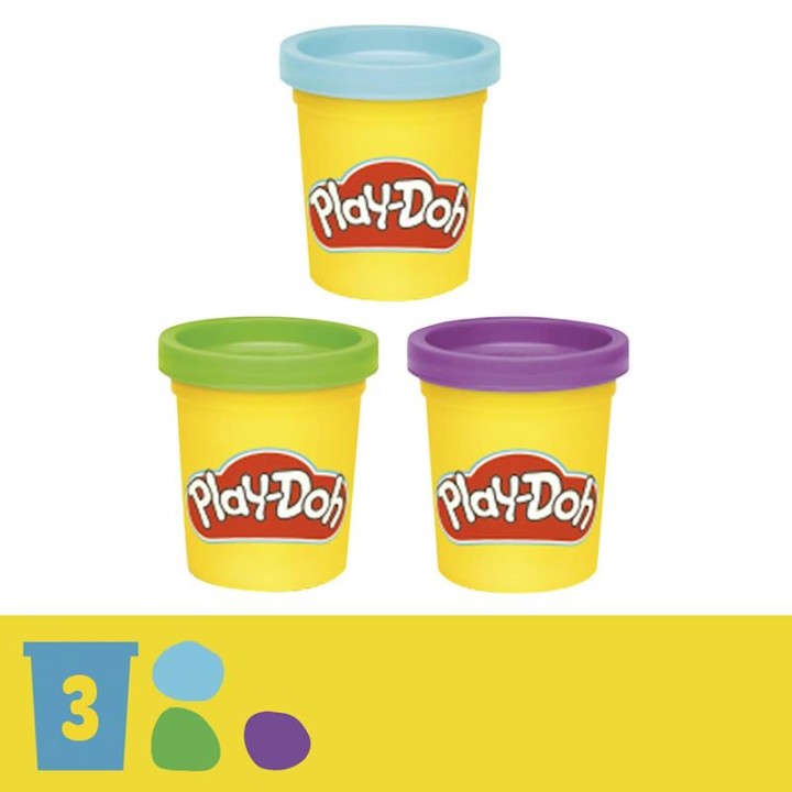 Set De Fotos Divertido Play Doh Con 3 Botes