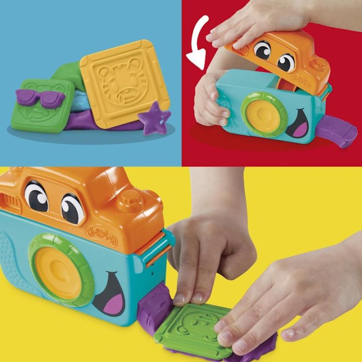 Set De Fotos Divertido Play Doh Con 3 Botes