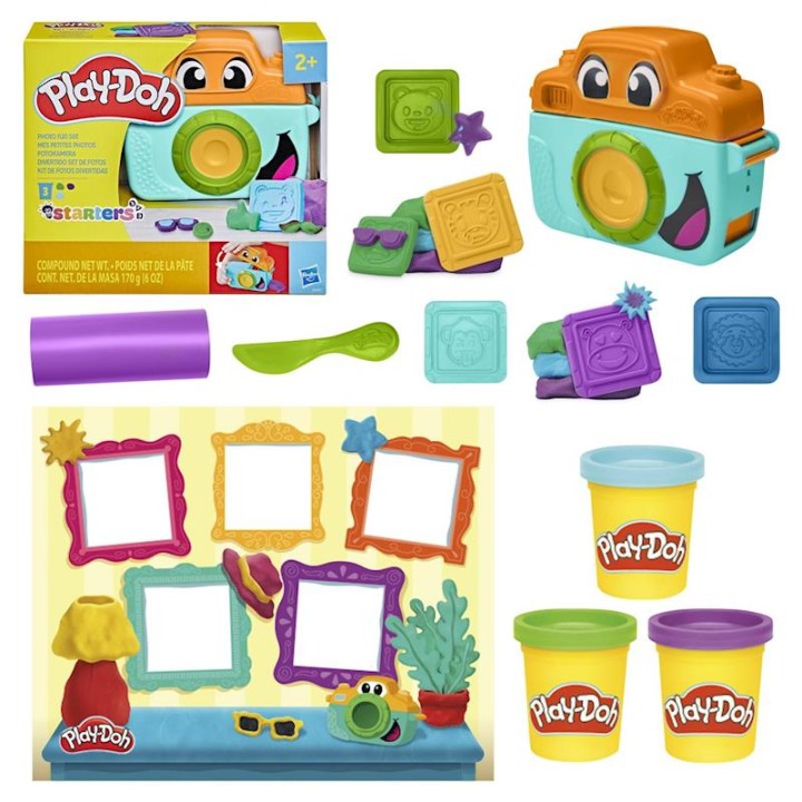 Set De Fotos Divertido Play Doh Con 3 Botes