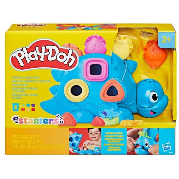 Dinosaurio Formas Y Colores Play-Doh