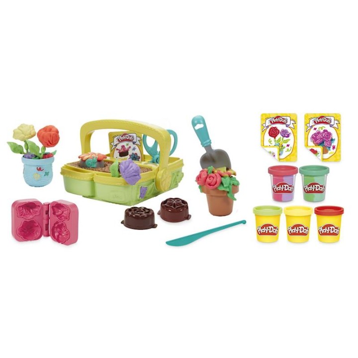 Mi Jardín Play-Doh. Incluye 5 Botes Plastilina