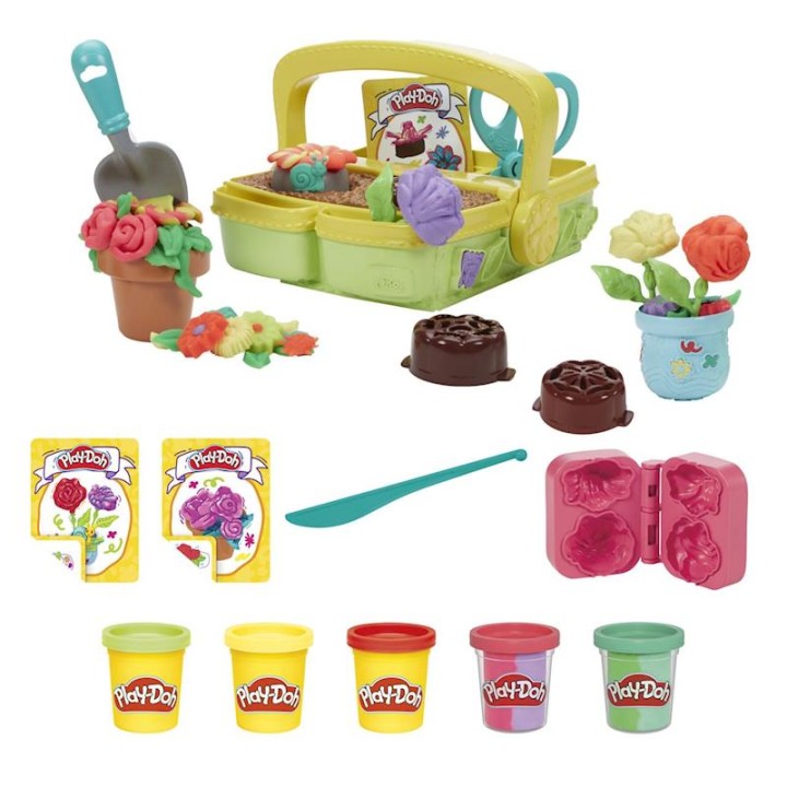 Mi Jardín Play-Doh. Incluye 5 Botes Plastilina