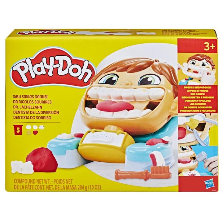 Dentista Bromista Play-Doh. Incluye 5 Bote