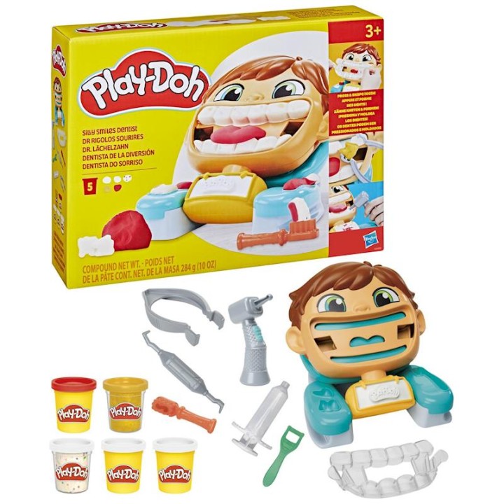Dentista Bromista Play-Doh. Incluye 5 Bote