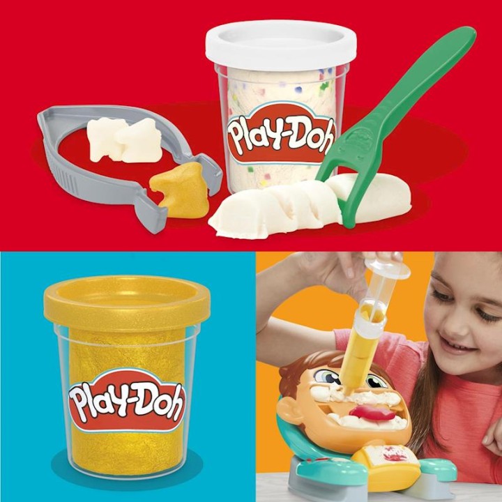 Dentista Bromista Play-Doh. Incluye 5 Bote