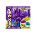 Arena Moldeable Kinetic Sand Playset Castillo Incluye Arena, 1 Base Y 4 Moldes