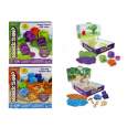 Arena Moldeable Kinetic Sand Perros O Dinos Sds  C/ 3 Moldes,1 Accesorio Y Arenero Transformable