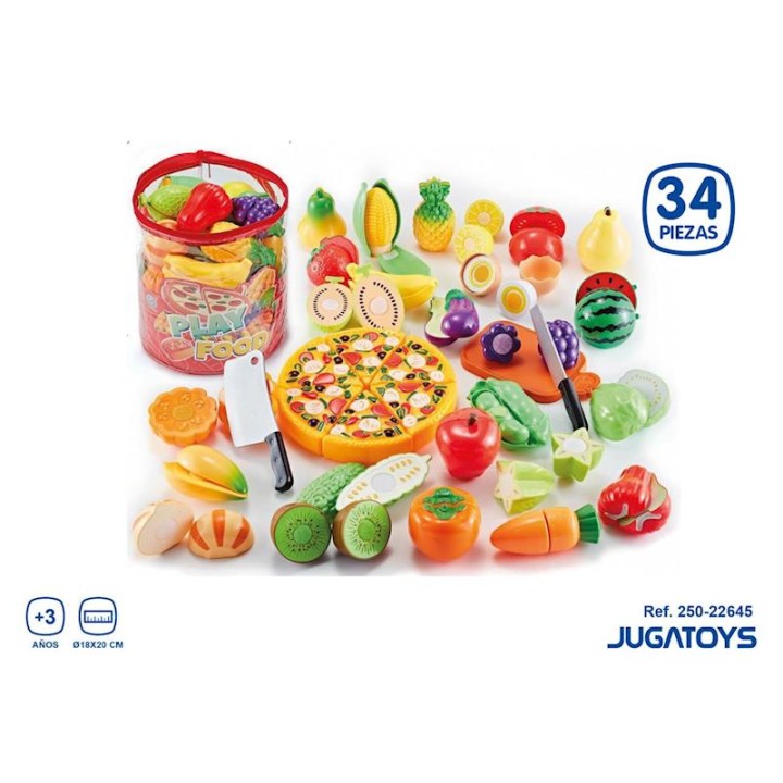 Bolsa Verduras 34 Piezas 20X18cm