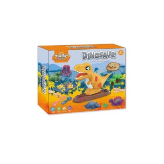 Juego Plastilina Magic Dough Dinosaurio Y Accesori