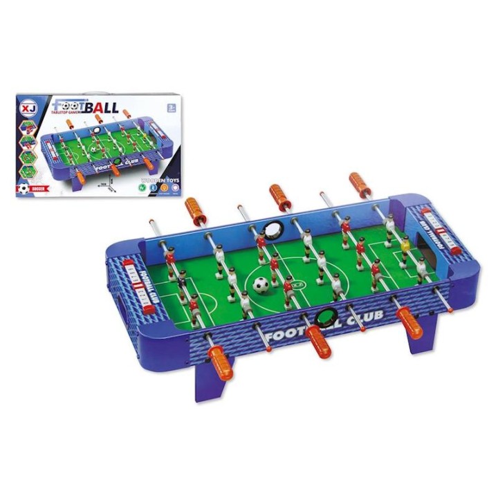 Futbolín Madera Con Marcadores De