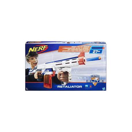 Pistola Nerf Elite Retaliator C/ 12 Dardos