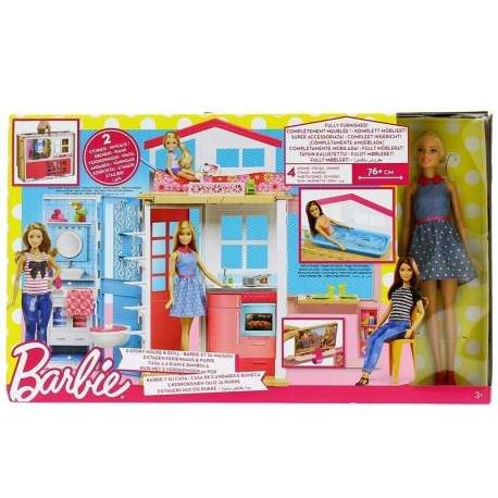 Muñeca Barbie Y Su Casa