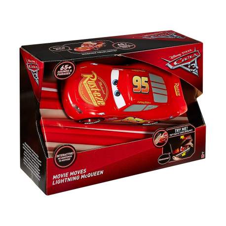 Coche Cars 3 Rayo Mcqueen Rapido Y Parlanchin 65 Frases